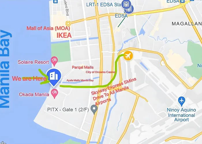 Luxurious Modern Cozy Bayview Pool View 1 2 3 Bedrooms Near Airports Okada Solaire Moa Apartamento *