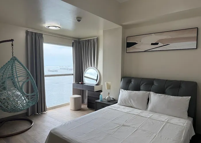 Luxurious Modern Cozy Bayview Pool View 1 2 3 Bedrooms Near Airports Okada Solaire Moa Apartamento Manila